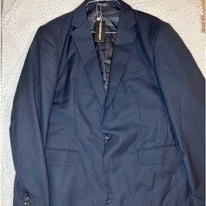 Coofandy suit top blue size L